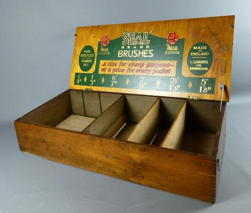 Vintage seal brand brushes - seal,
