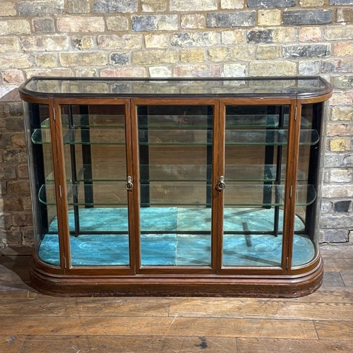 Mahogany bow end shop display - mahogany,
