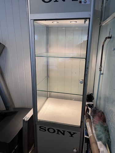 Glass cabinet lights display - cabinet,,