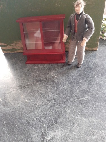 Dolls house display - display, cabinet